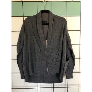 ‼️<ZARA> WORN ONCE! COMFY CARDIGAN W/ POCKETS!